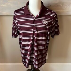 Adidas Texas A & M polo shirt